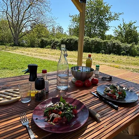 בקתה Moderne Avec Grandes Baies Vitrees Et Espace Plancha Bussy-le-Repos