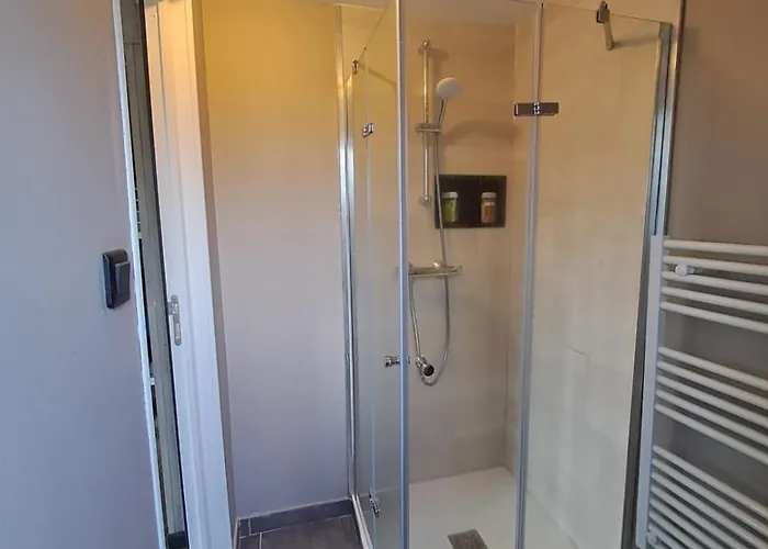 Moderne Avec Grandes Baies Vitrees Et Espace Plancha בקתה